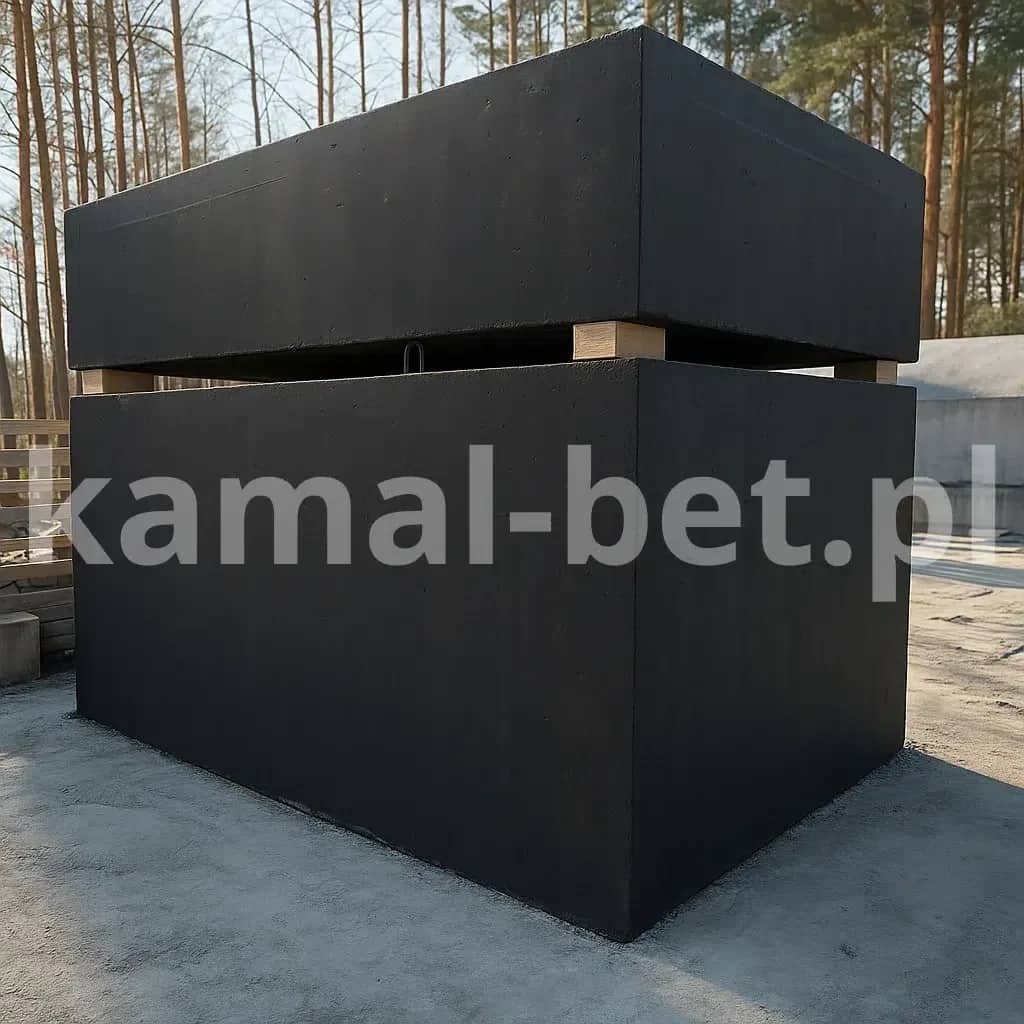 Jednokomorowe zbiorniki 18m³ niska - składane na siebie 12m³+6m³ — miniatura 3