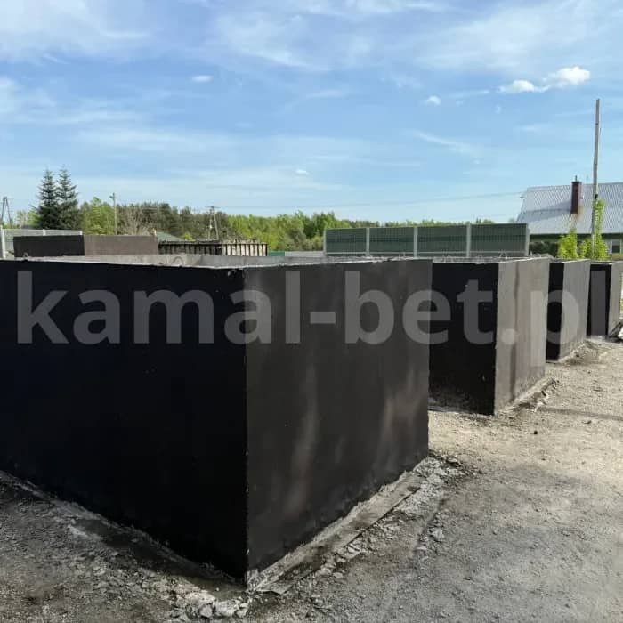 Wielokomorowe szambo 18m³ - połączone obok siebie 9m³+9m³ — miniatura 4