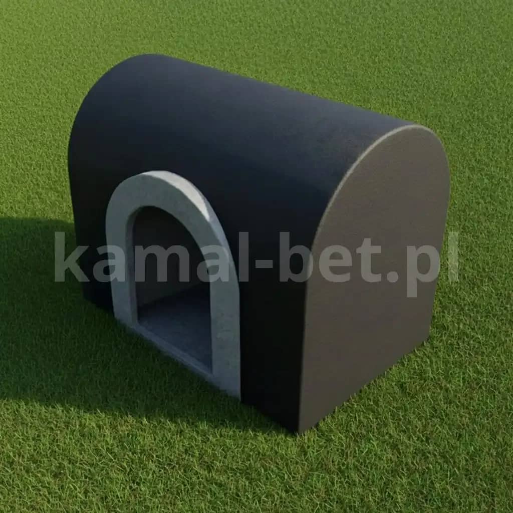 Betonowa piwnica z półkolistą kopułą bez przedsionka z wejściem od boku - (390x240x250cm) — miniatura 3