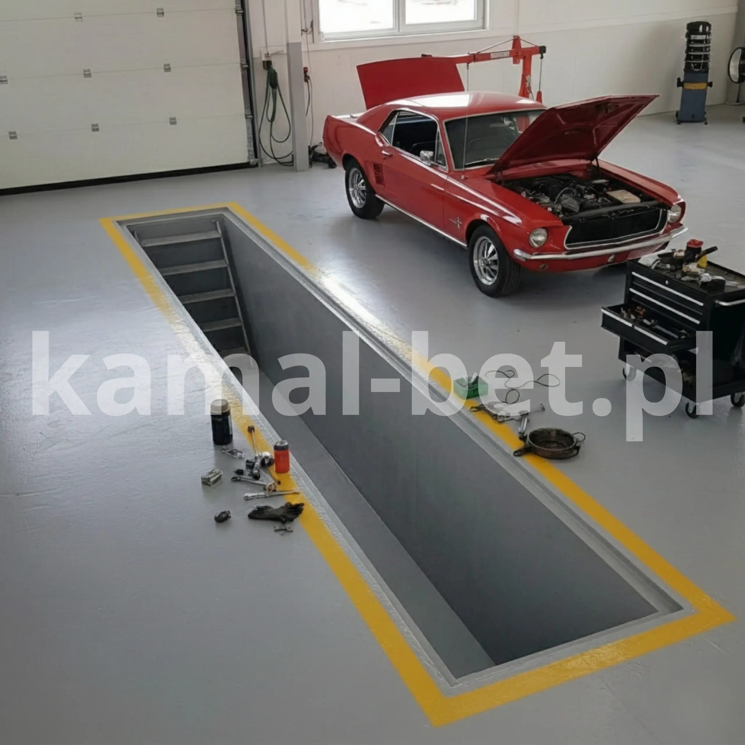 Betonowy kanał samochodowy – przepisy i formalności w 2025 roku