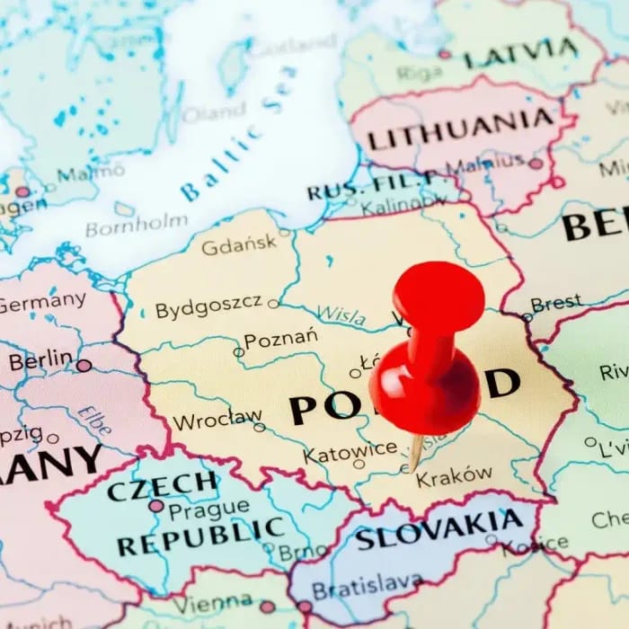 Dostawa szamb betonowych na terenie całej Polski – mapa