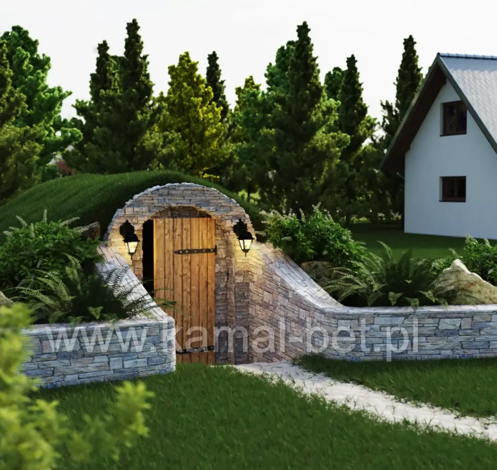 Piwnica ziemianka z transportem i montażem